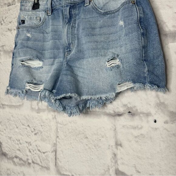 🔸BUNDLE ONLY🔸 |EUC| KANCAN High Rise Distressed Hem Mini Shorts - Picture 4 of 7